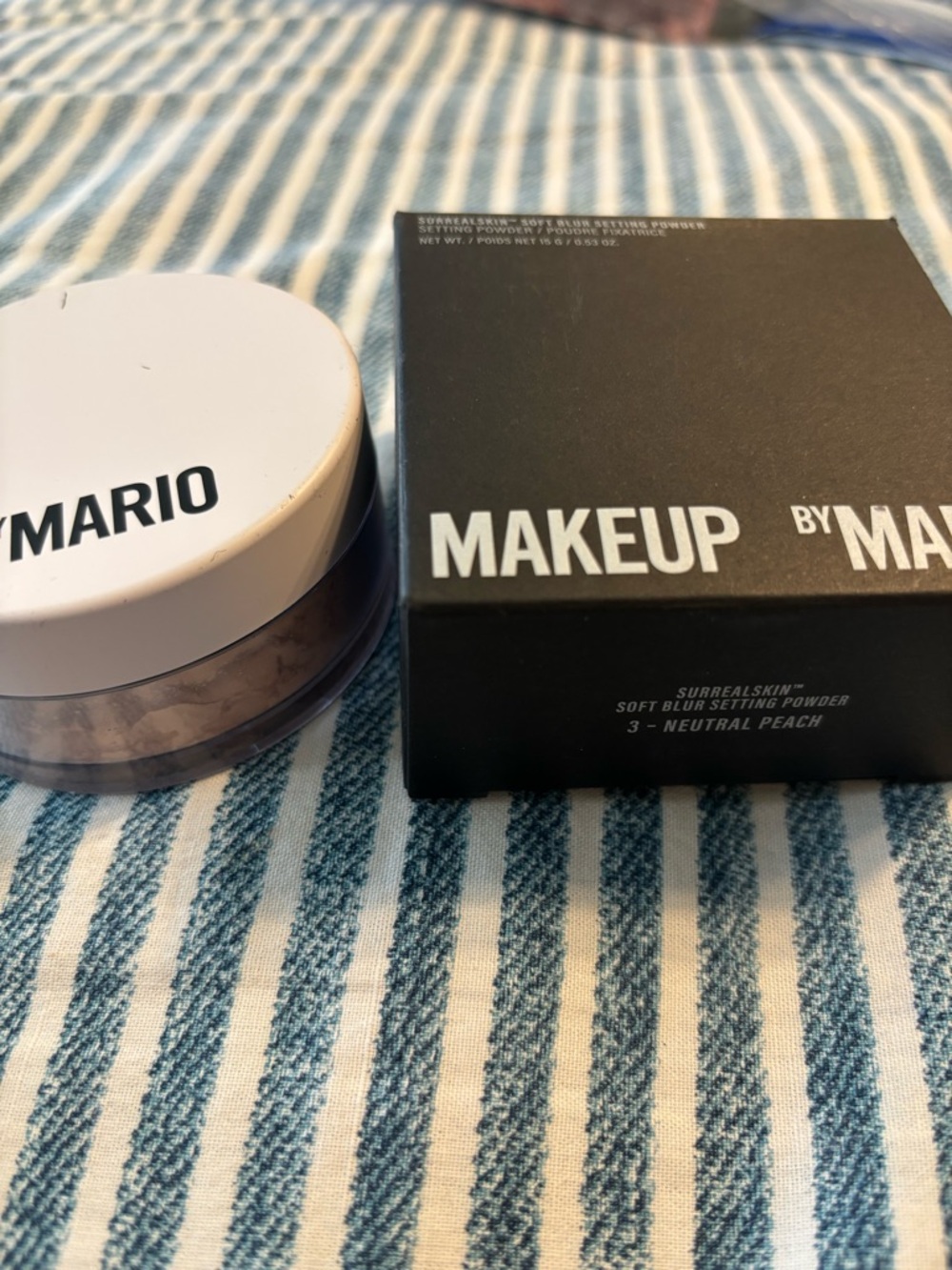 Makeup By Mario SurrealSkin Soft Blur Setting Powder - Neutral Peach